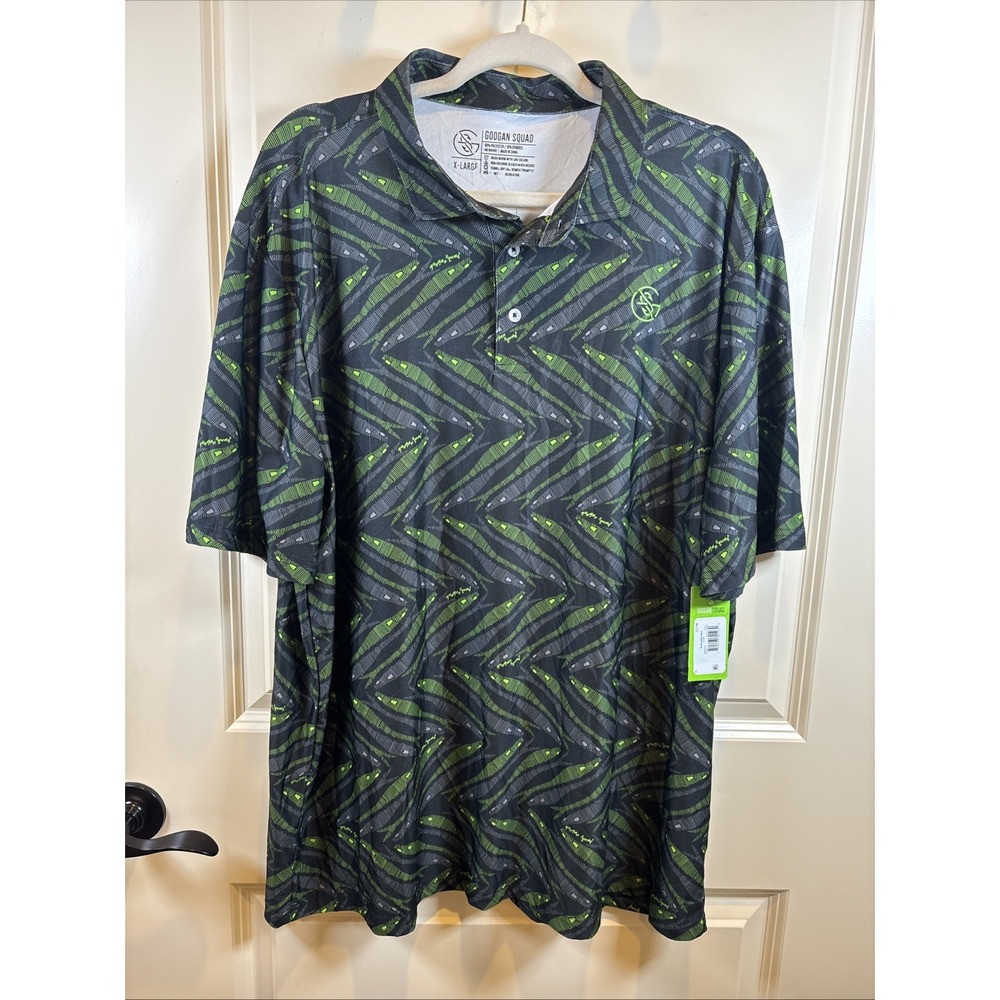 NEW Googan Squad Polo Shirt Men's XL Dart Short Sleeve Fish Lure Fishing Outdoor